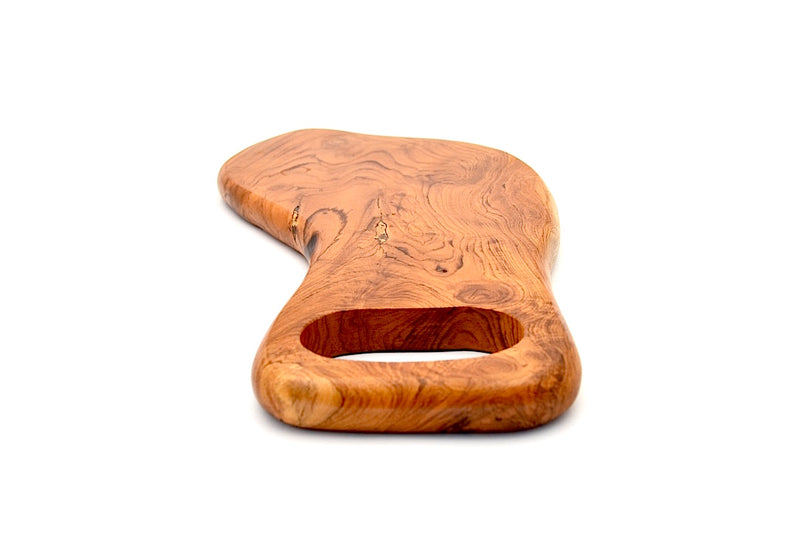 TEAK SMALL WATER DROP HAND CRAFTED CUTTING BOARD